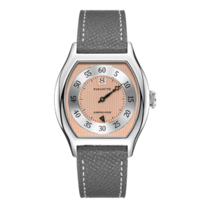 Farasute 2260B-1 Men's Automatic Mechanical Watch, Hour Jump, Sapphire Crystal, Leather Strap, 30M Water Resistant